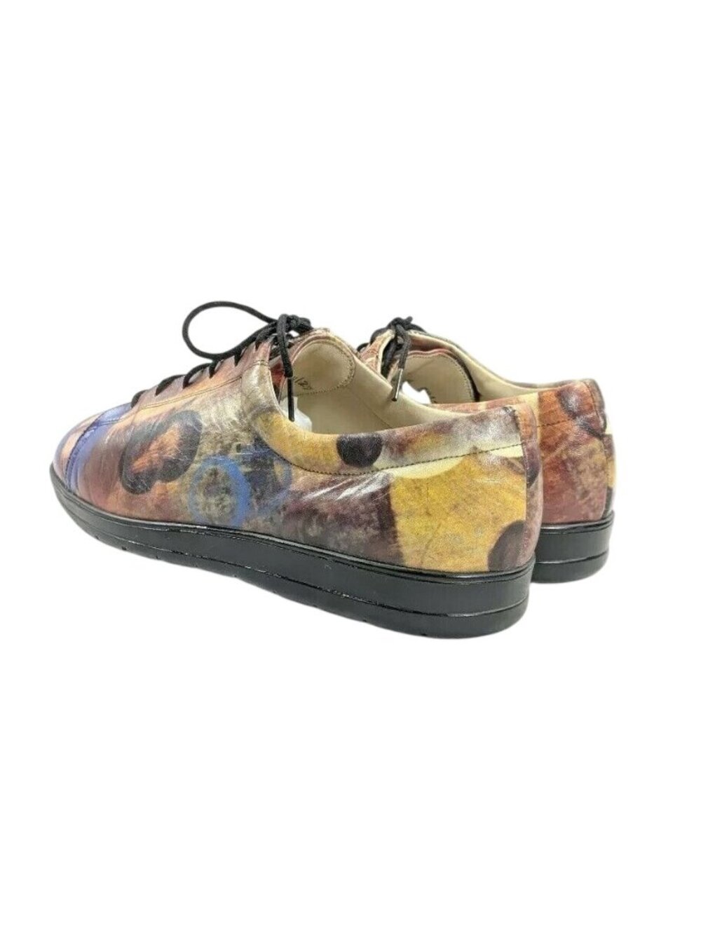 Icon Fashion Sneakers Unisex Women's 9.5 - Men's 7.5 Multicolor Leather - Picture 4 of 9